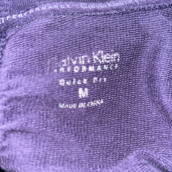 Calvin Klein Performance Purple Bomber Jacket with Sleek Design - Picture 5 of 5